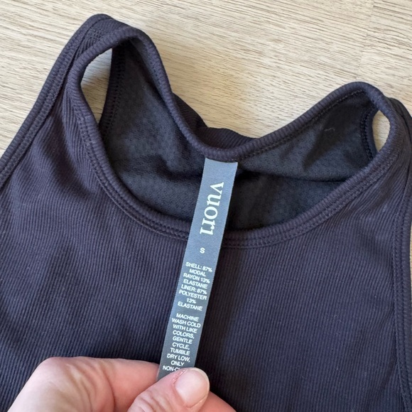 NWOT Vuori Pylo pose ribbed crop - Picture 3 of 3